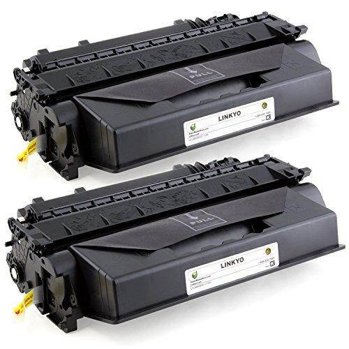 LINKYO Replacement Toner Cartridge for Canon 119 II 3480B001AA (Black, 2-Pack)