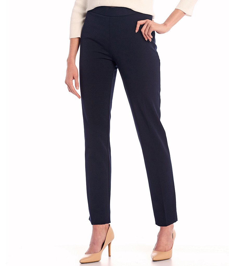 Investments Petite Size the 5th AVE fit Side Zip Slim Leg Pants