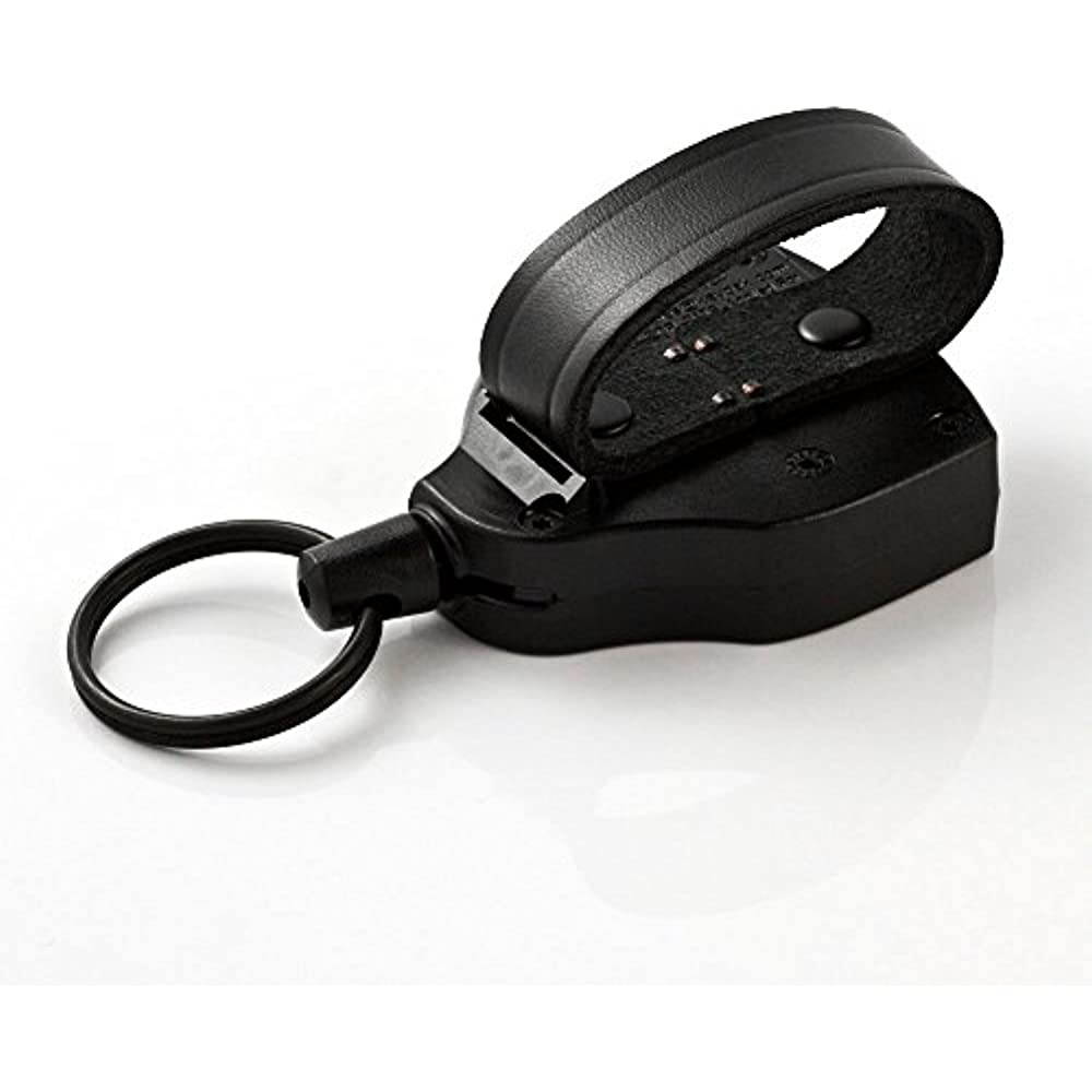 Key-bak Key Reel, synthetic fiber Black Matte Black   0S48-813