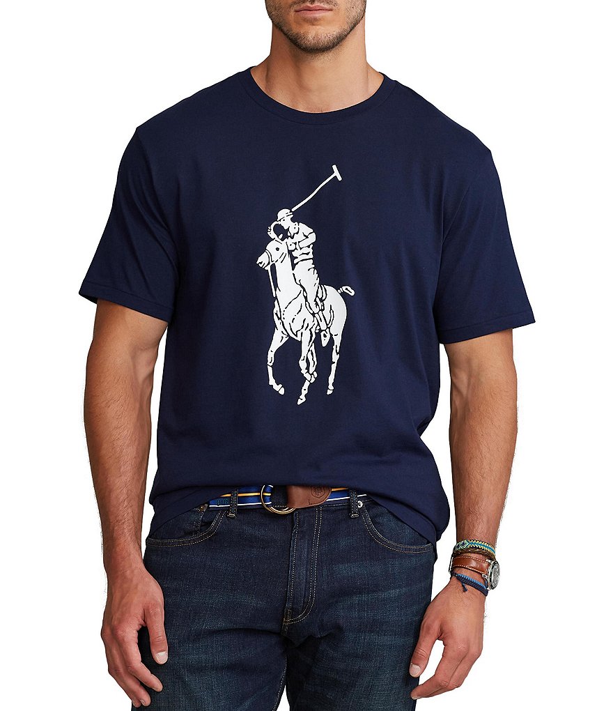Polo Ralph Lauren Big & Tall Classic-Fit Big Pony Jersey T-Shirt
