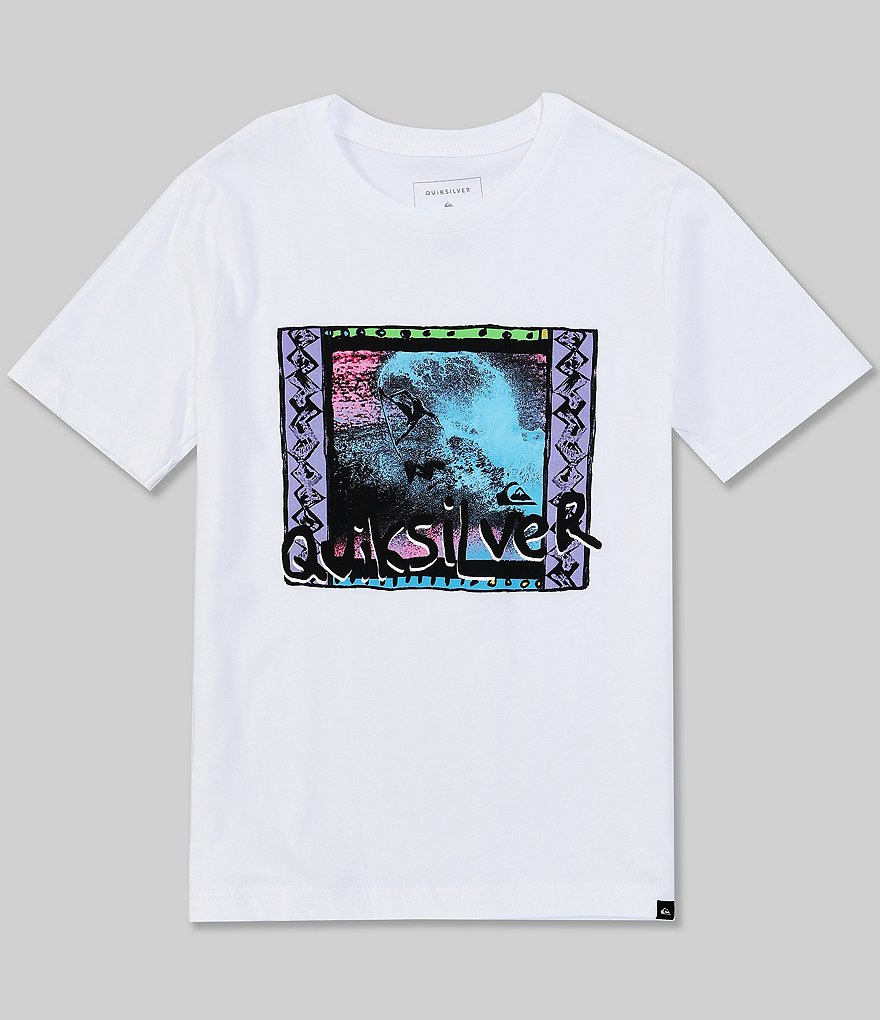 Quiksilver Big Boys 8-20 Future Islands Photo Short-Sleeve Jersey Tee