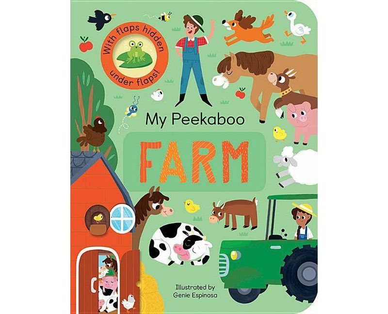 My Peekaboo Farm -  BRDBK by Jonny Marx (Hardcover)
