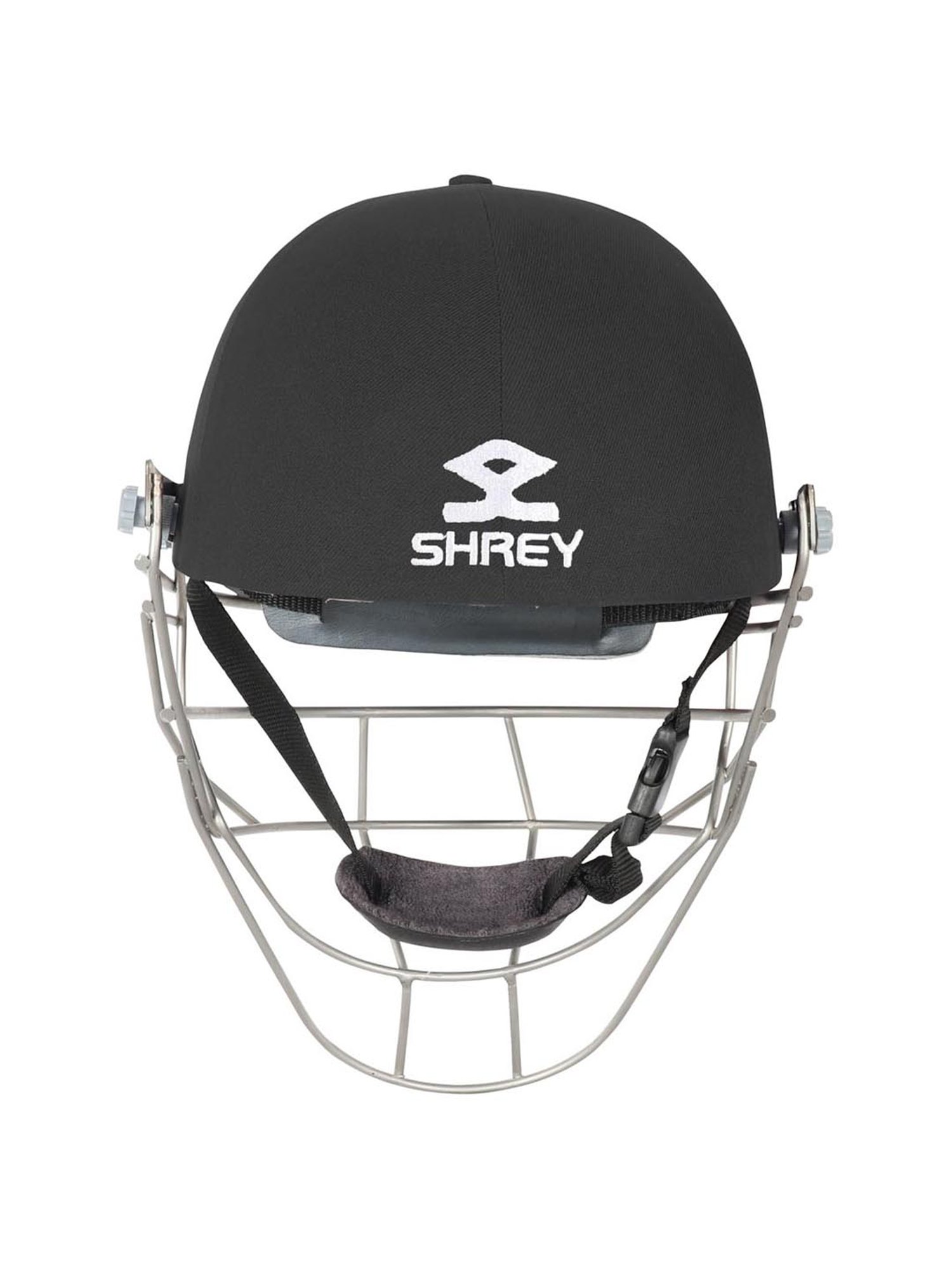 Shrey Black Pro Guard Fielding S.S Cricket Helmet ( S )