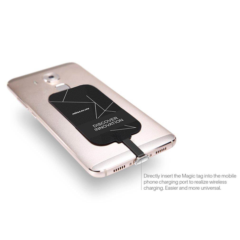 NILLKIN Magic Disk Fast Wireless Charger Ultra thin Metal Phone Charger 5V 1A
