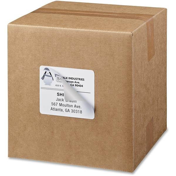 Avery Shipping Labels w/TrueBlock Technology Laser/Inkjet 3 1/3 x 4 White 3000