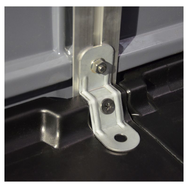 6'X5' Skylight Shed - Gray - Palram