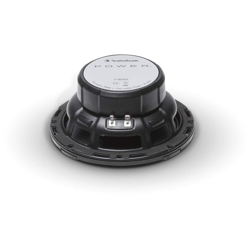 Rockford Fosgate Power T1650 150 Watt Max 6.5 inch 2 Way Full Function Car Speakers, Pair (2 Pack)
