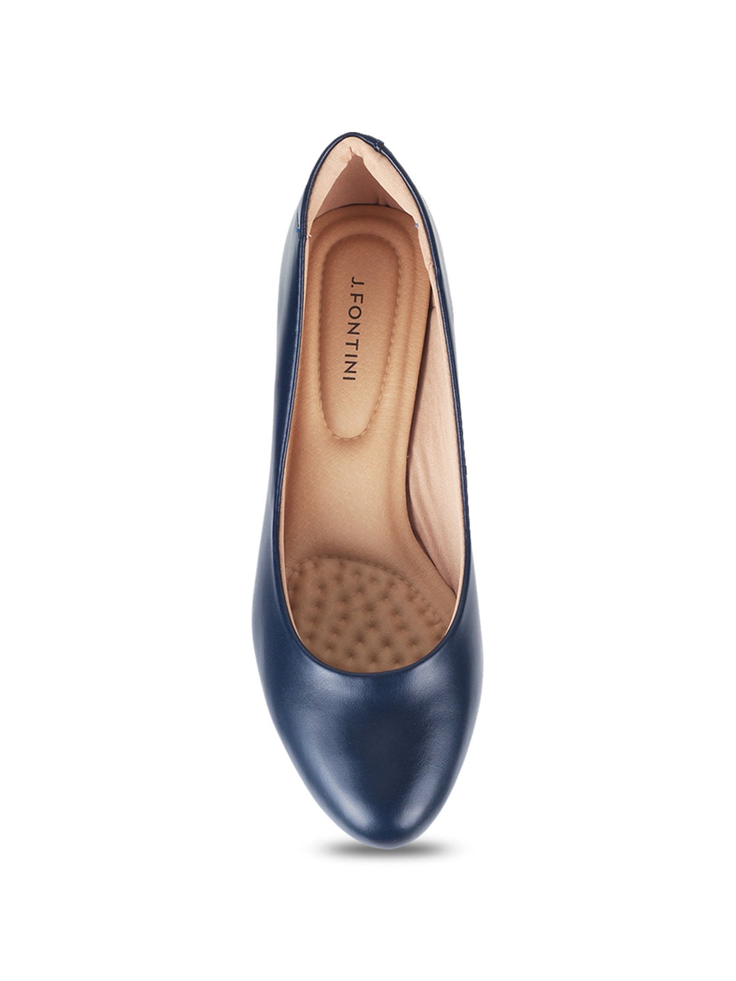 J. Fontini by Mochi Women's Blue Formal Pumps