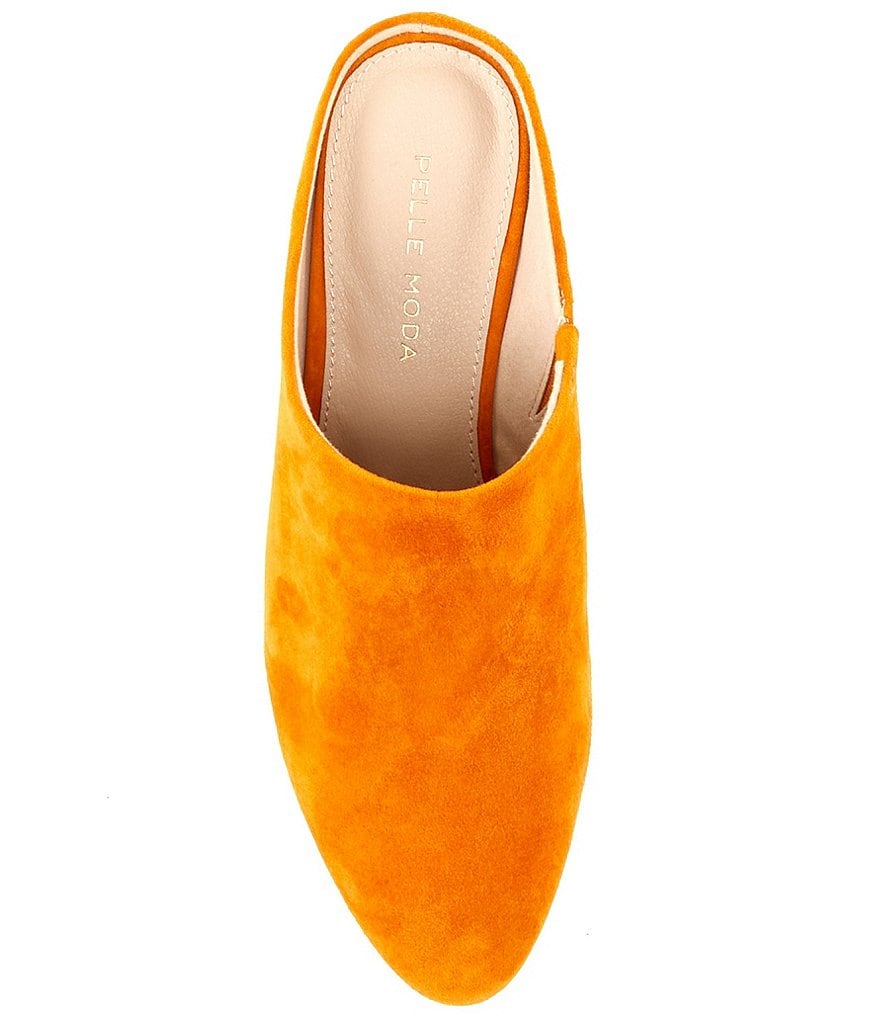 Pelle Moda Kiko Suede Wedge Mules