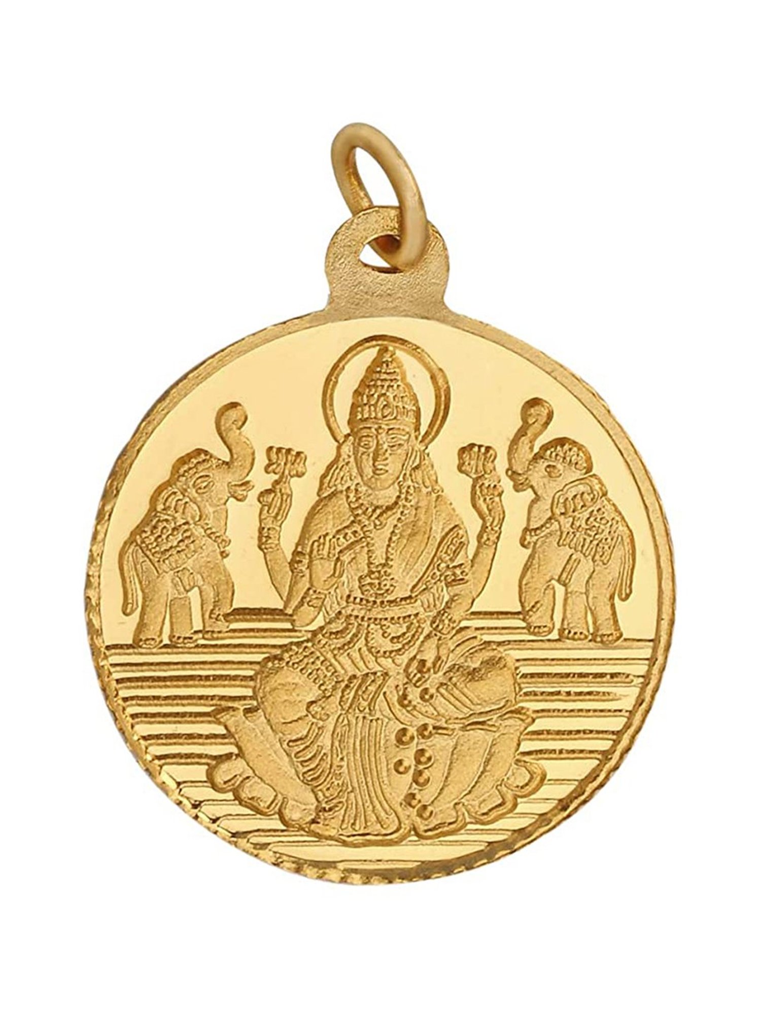 Bangalore Refinery Lakshmi 24k (999) 2.5gm Gold Coin cum Pendant