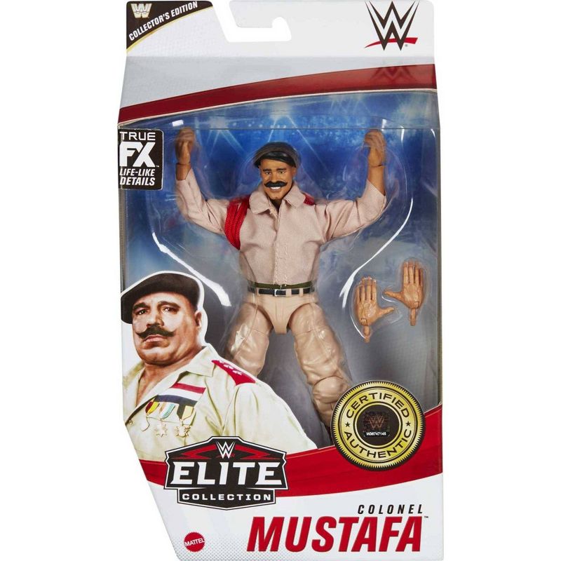 WWE Elite Collection Colonel Mustafa Action Figure - Series #86