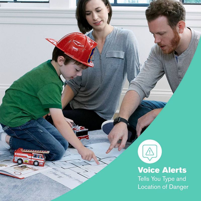 First Alert SCO501CN Smoke & Carbon Monoxide Detector with Voice Location and Wireless Interconnectivity