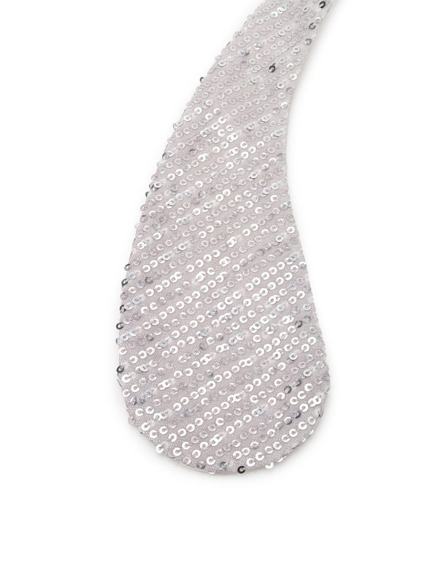 Odette Beige Fabric Embellished Collar