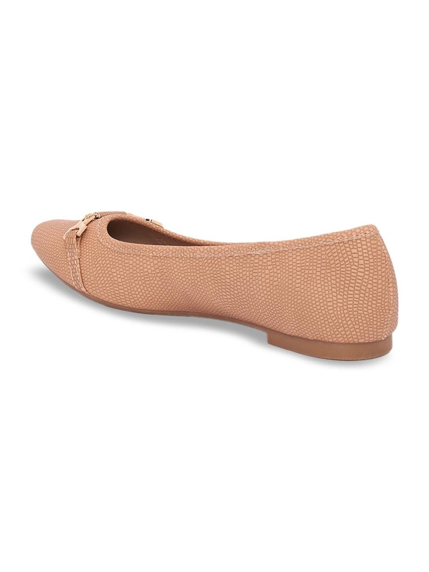 Forever Glam by Pantaloons Women's Nude Flat Ballets