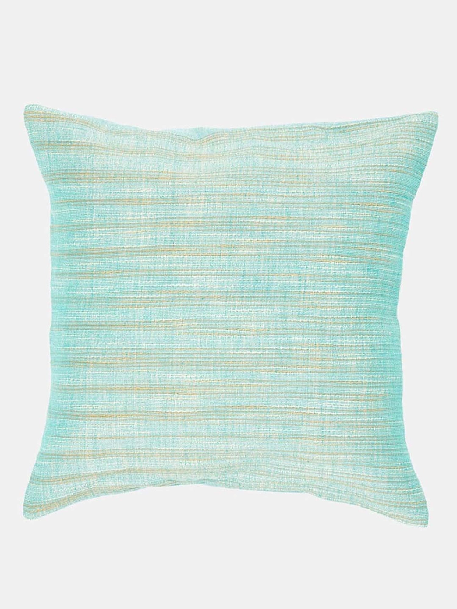 Fabindia Standalone Teal Cotton Haiba Cushion Cover