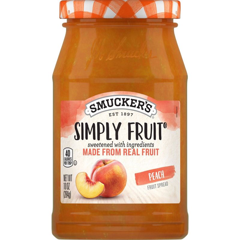 Smucker's Simply Fruit Peach Spread - 10oz