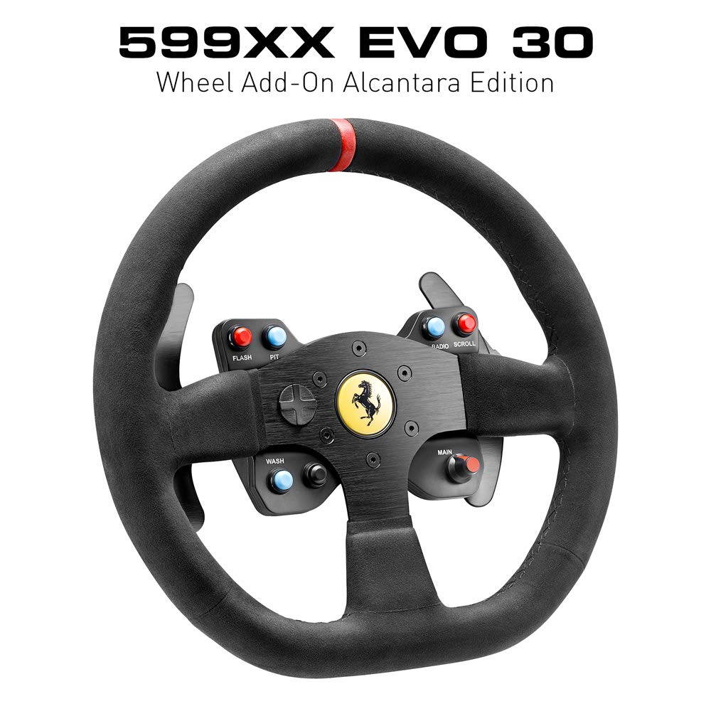 ThrustMaster Ferrari Alcantara Race Bundle (PS4, XOne & Windows) Headphones and Wheel