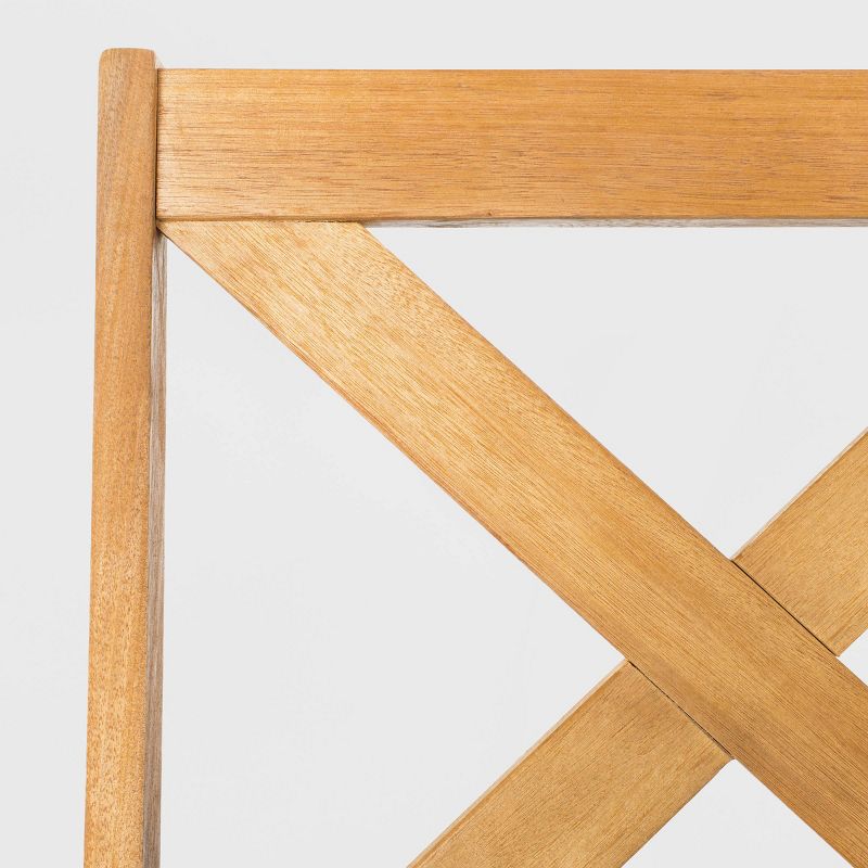 3pc Steel Bistro Set Gray - Nuu Garden