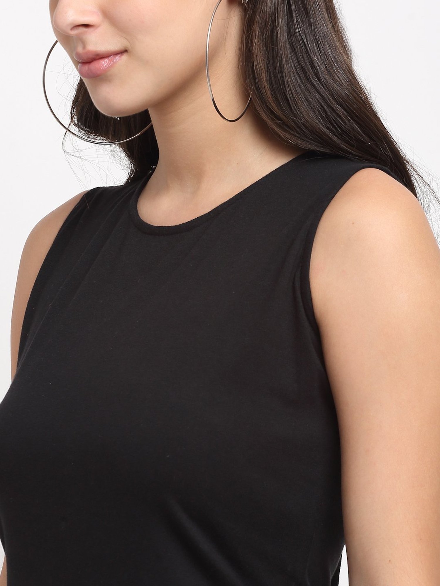 BRINNS Black Midi A Line Dress