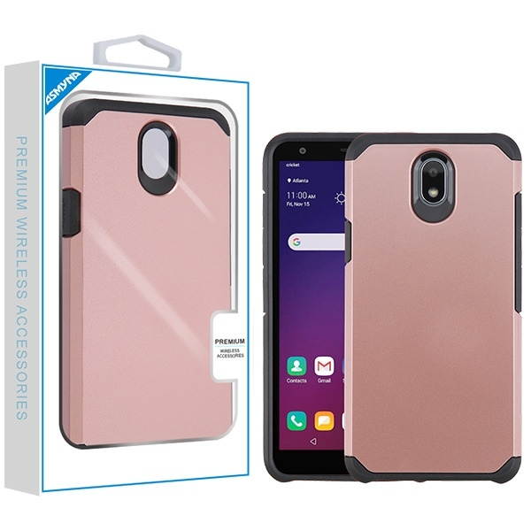 ASMYNA Rose Gold/Black Astronoot Protector Cover (with Package)