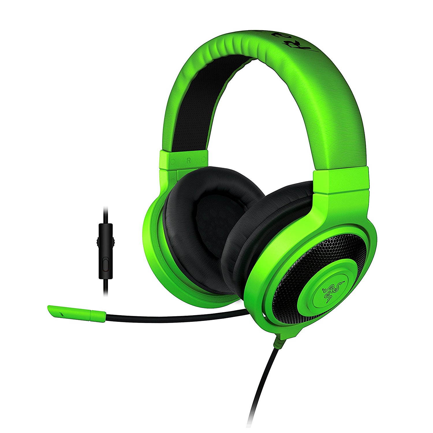Razer Kraken USB - Black Noise Isolating Over-Ear Gaming Headset with Mic - Compatible with PC & Playstation 4