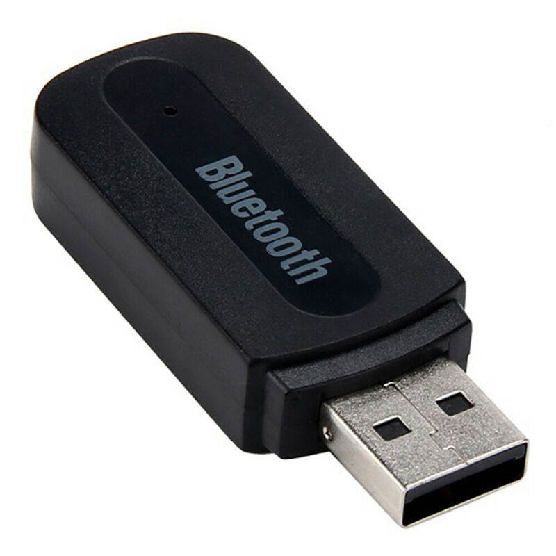 3.5mm to USB Bluetooth Wireless Receiver AUX Audio Stereo Music Adapter Converter with 3.5mm Audio Cable