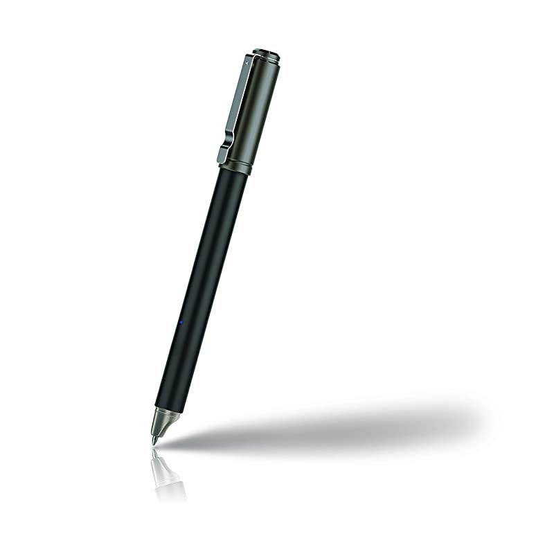 Aegir Smartpen Black Professional Edition with Executive Notebook Compatible with Windows iOS or Android Devices Like Smartphones Tablets and Computers