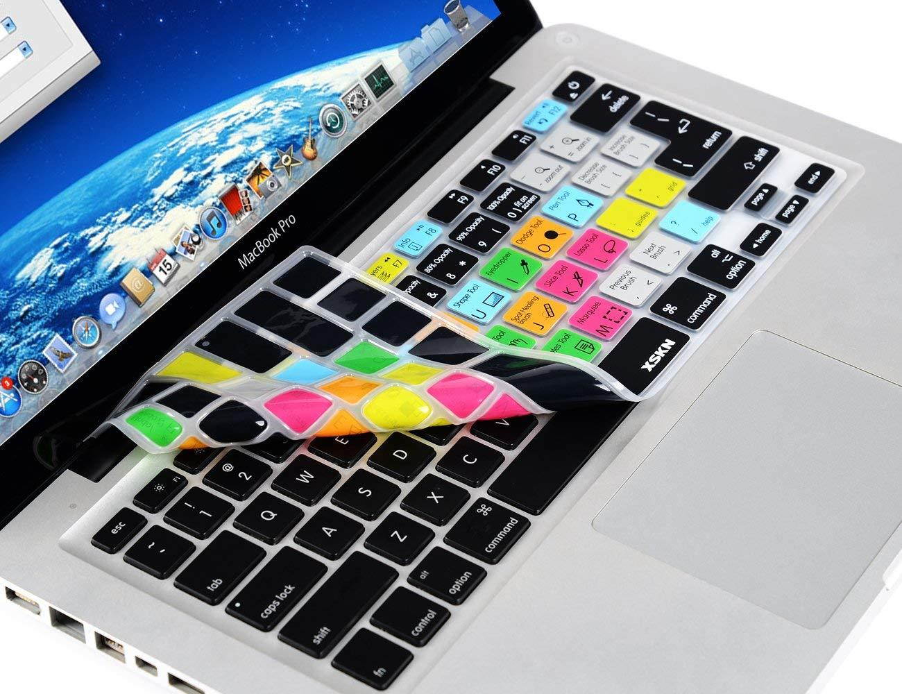 Adobe Photoshop Keyboard Silicone Skin Cover for MacBook, MacBook Air & MacBook Pro 13", 15", 17