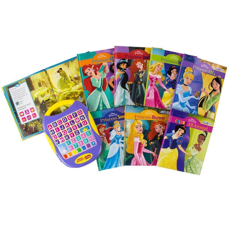 Pi Kids Disney Princess Electronic 8-Book Library Boxed Set