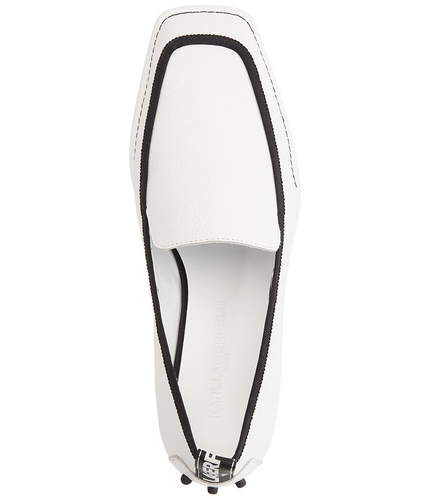 Jack Rogers Blair Pointed Toe Bow Leather Flats