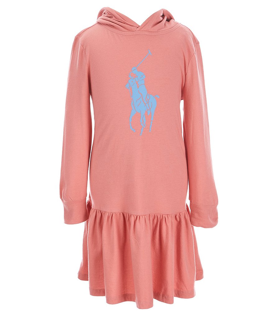 Laura Ashley Little Girls 2T-6X Seersucker/Strawberry-Print Mesh Fit-And-Flare Dress