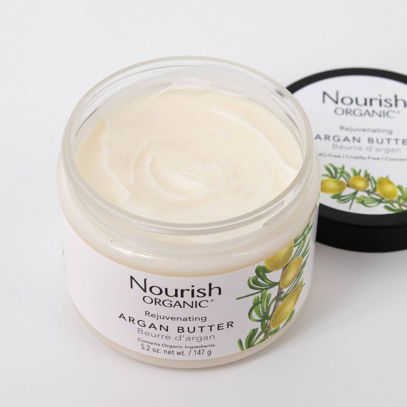 Nourish Organic Rejuvenating Argan Butter 5.2 oz