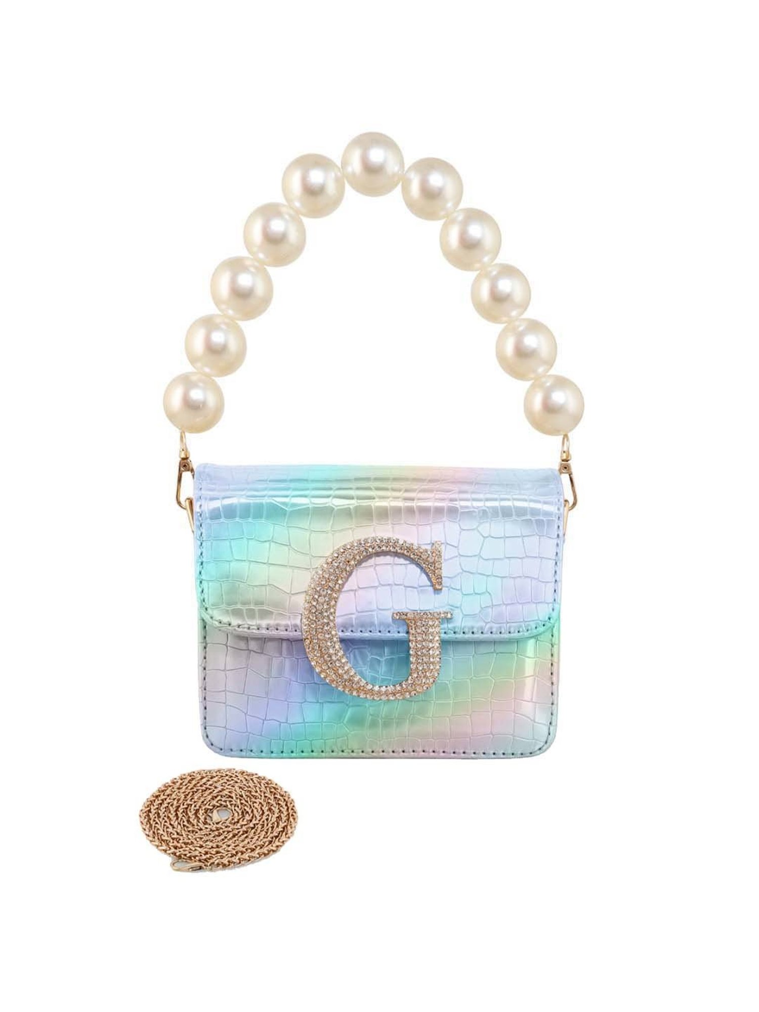 Esbeda Multicolor Textured Small Sling Handbag