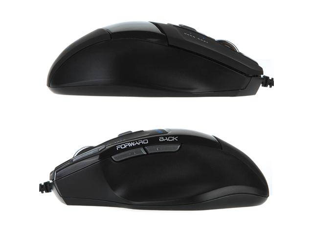 7 Buttons USB 800/1200/1600/2000 DPI Wired Gaming Optical Mouse