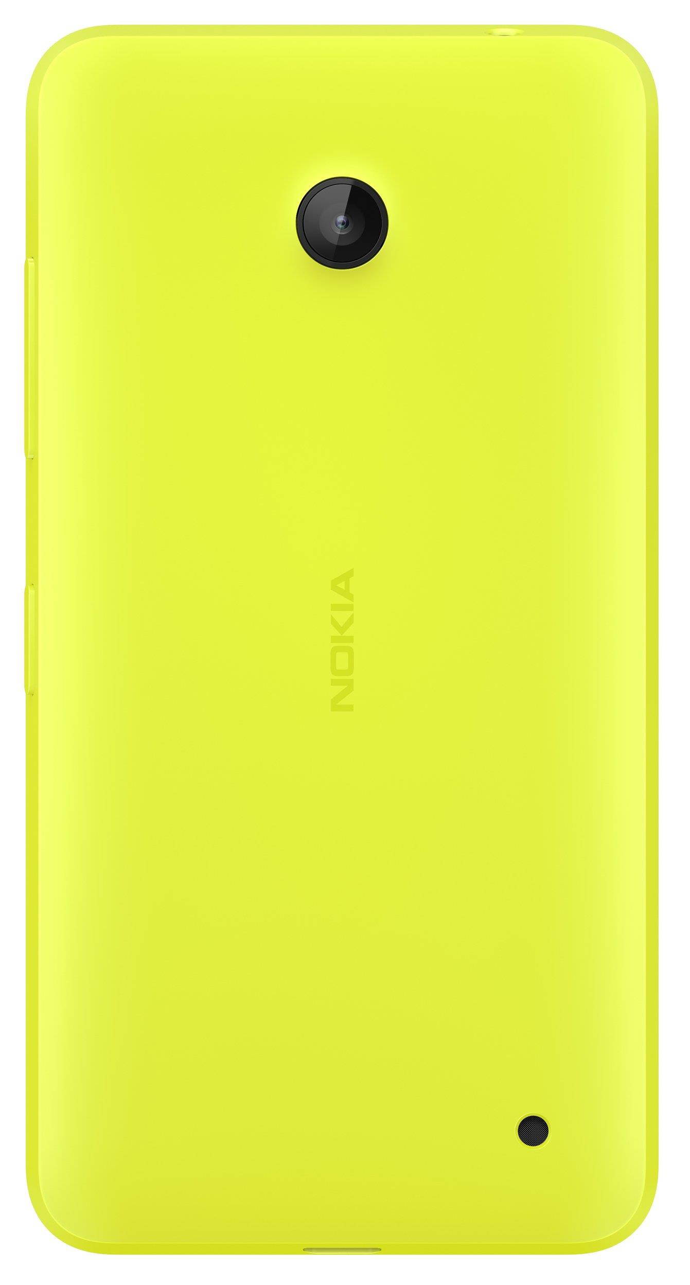 Nokia CC-3079 Clip-On Hard Shell Case Cover for Nokia Lumia 630/635 - Yellow