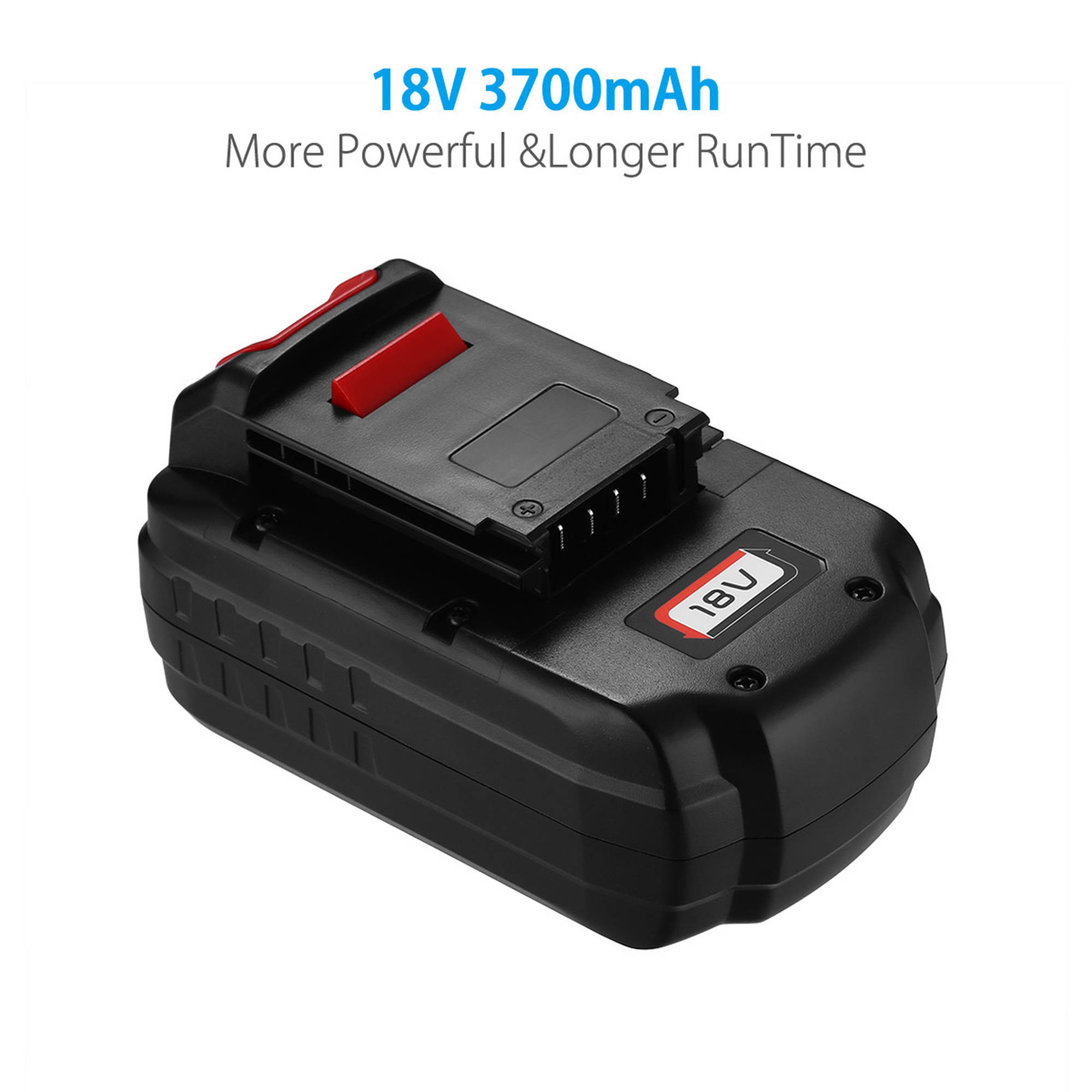 Powerextra 3700mAh 18V Replacement Battery for Porter Cable PC18B Cordless Power Tool 18 Volt Ni-CD Batteries