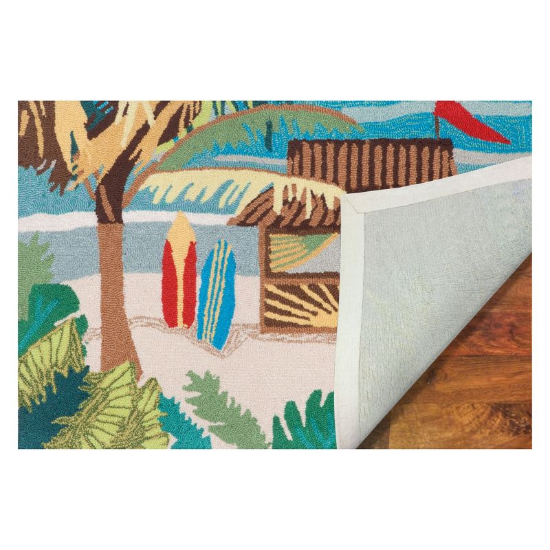 Frontporch Indoor/Outdoor Tiki Hut Rug 24"X36" - Liora Manne