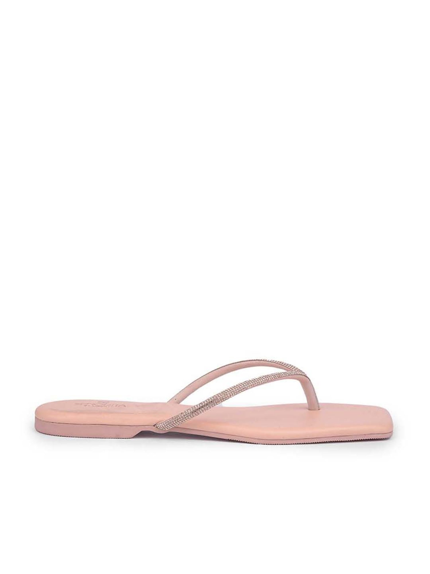 Senorita by Liberty Women's Peach Thong Sandals