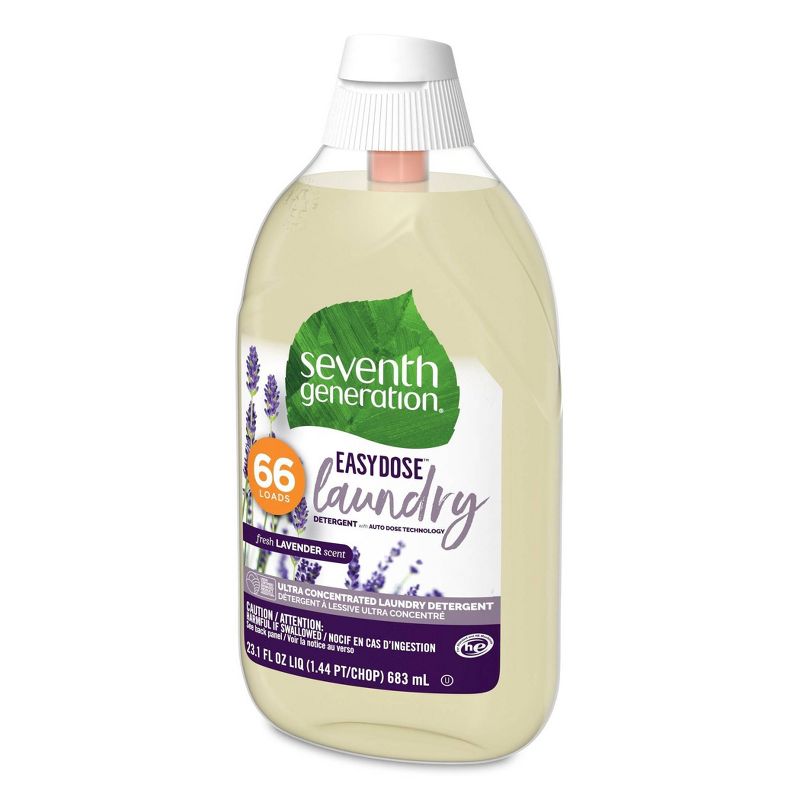 Seventh Generation EasyDose Ultra Concentrated 66-Loads Laundry Detergent Lavender-23.1 fl oz