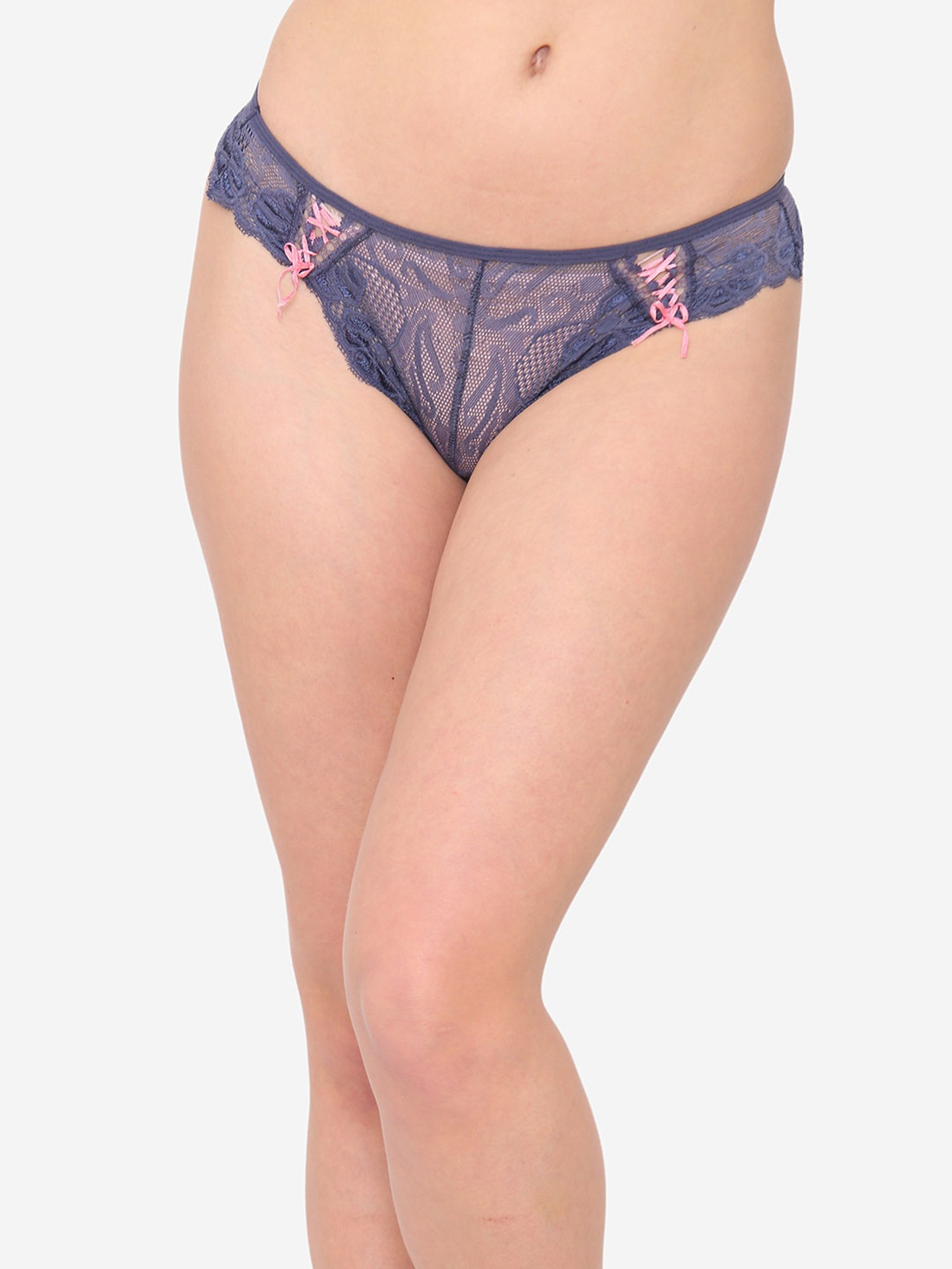 N-Gal Multicolor Lace Bikini Panty (Pack Of 3)