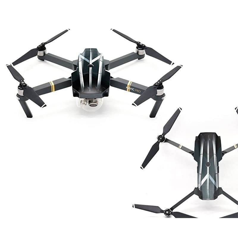 Exclusive Decoration Wrap Skin Decal Kit for Mavic Pro Quadcopter Drone Body Shell, DJI Mavic PRO Portable Collapsible Mini Racing Drone Water-resistant PVC Sticker