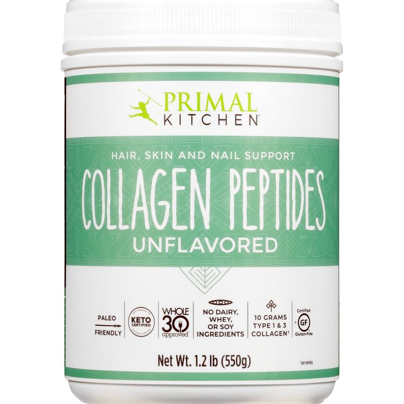 Primal Kitchen Grass Fed Collagen Peptides Supplement Powder - 1.2lbs