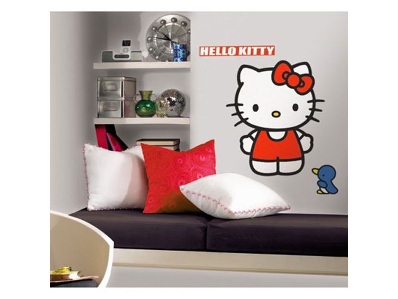 Wall Accent Sanrio Classic Kitty Giant Decal - Hello Kitty..