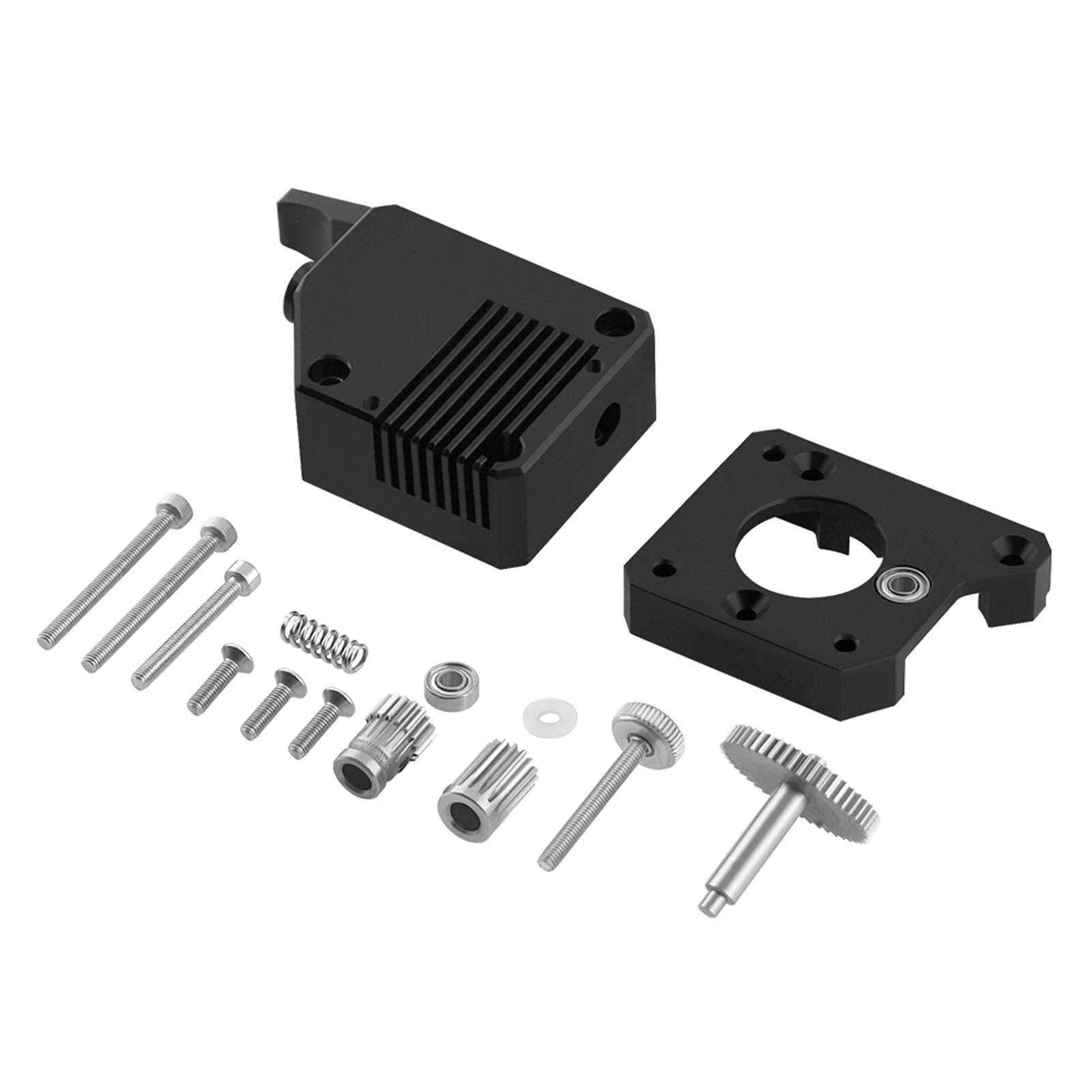 Aibecy Full Metal BMG Extruder Dual Drive Gear Right Hand Support Flexible Filament Compatible with Creality CR-10 Series/Ender-3 Series Two Trees Sapphire/Bluer 3D Printer