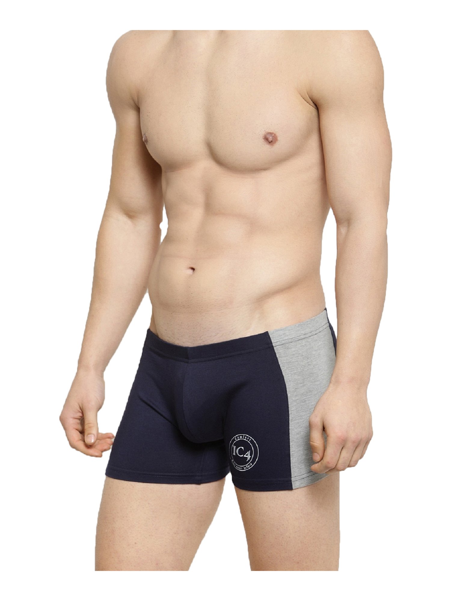 IC4 Multicolor Self Design Trunks - Pack of 3