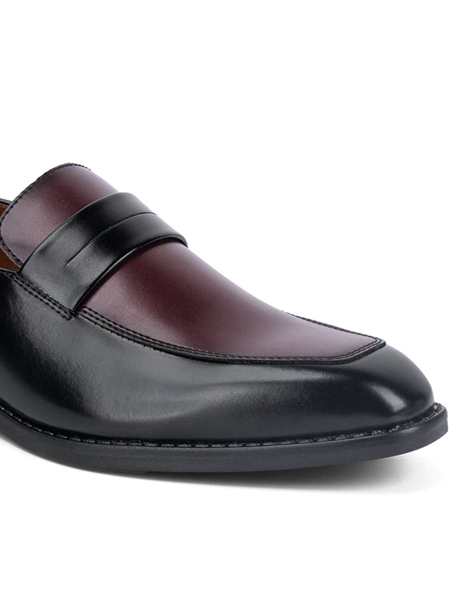 Louis Stitch Men's Rosewood Formal Loafers
