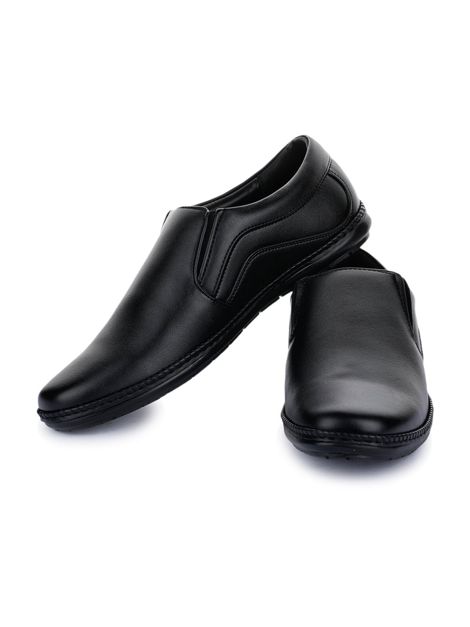 Fortune by Liberty Men's Black Formal Slip-Ons