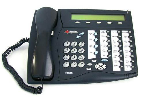 Tadiran Coral FlexSet 280S 72440164785 Display Phone Charcoal