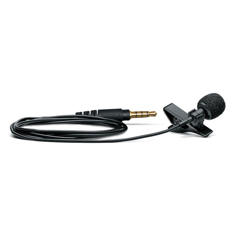 Shure MVL Lavalier Microphone (Black)