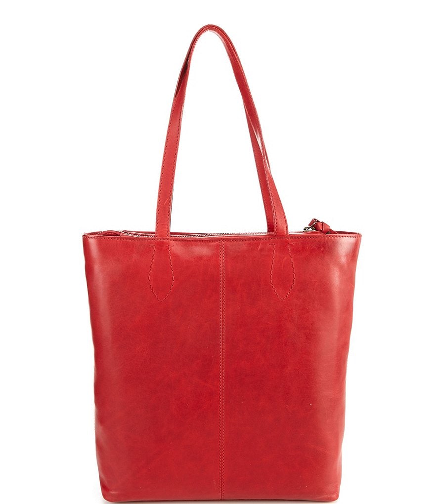 Frye Melissa Simple Italian Leather Zip Tote Bag